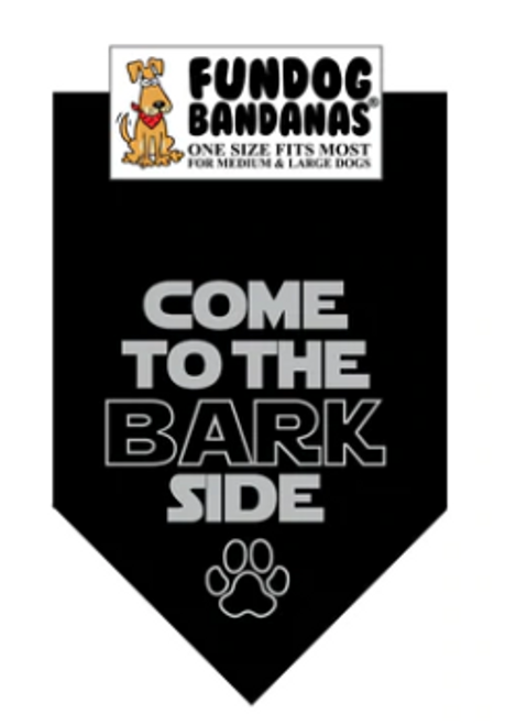 Fun Dog Bandanas Come to the Barkside Pet Bandana