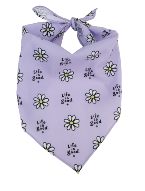 Coastal Pet Products Life is Good Daisy Dog Bandana