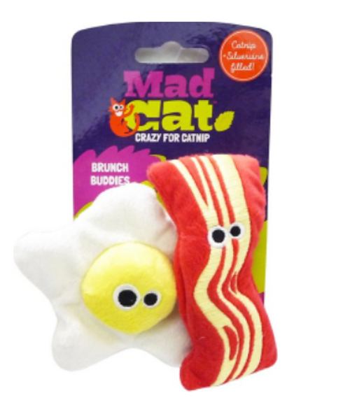 Mad Cat Brunch Buddies Cat Toys 2 pk