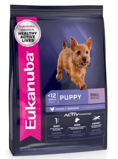 Eukanuba Puppy Small Breed Dry Dog Food 4.5 lb