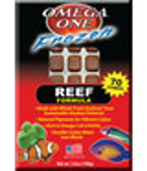 Omega One Frozen Marine Reef Formula Fish Food 3.5 oz