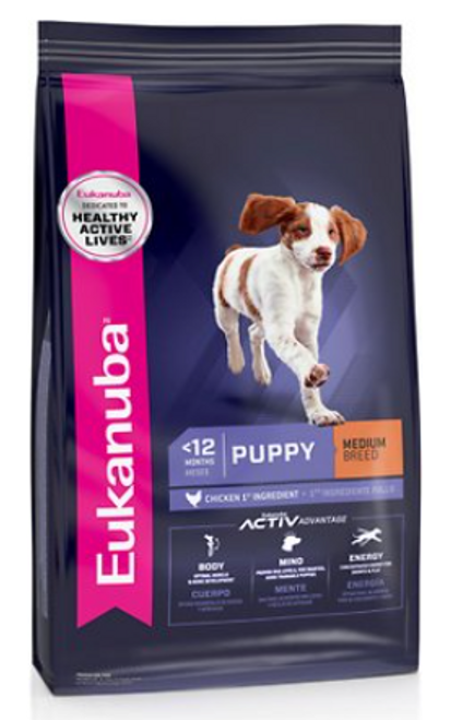 Eukanuba Puppy Medium Breed Dry Dog Food 4.5 lb