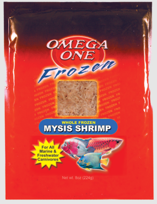 Omega One Frozen Mysis Shrimp Flat Pack 16 oz