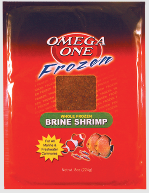 Omega One Frozen Brine Shrimp Flat Pack 16 oz