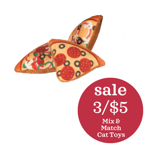 Multipet Pizza Cat Toy