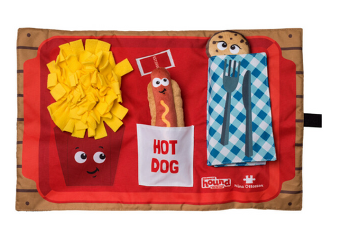 Outward Hound Activity Matz Fast Food Fun Dog Puzzle Mat