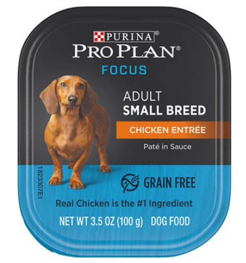Purina Pro Plan Small Breed Chicken Entree Canned Dog Food