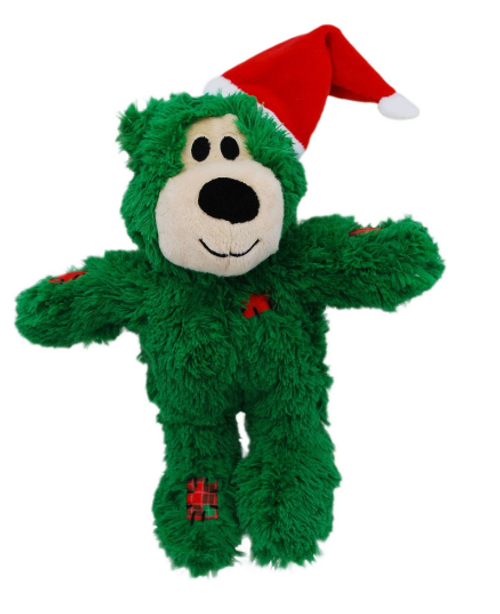 Kong Holiday Wild Knots Bear Dog Toy SM/MD