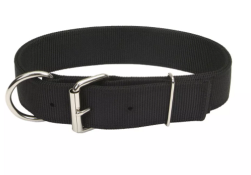 Coastal Pet Products Macho Dog With Roller Buckle Double Ply Dog Collar