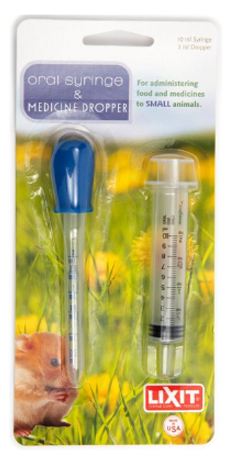 Lixit Small Animal Oral Syringe & Medicine Dropper 