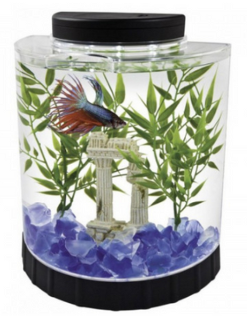 Marineland LED Betta Half Moon Tank 1.1 gal