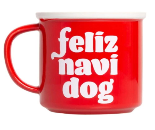 Pearhead Holiday Feliz Navidog Mug