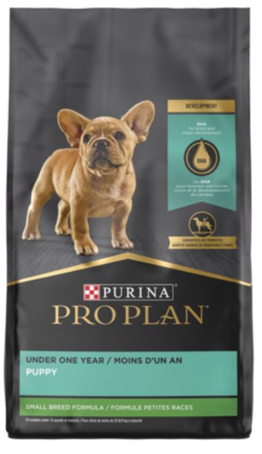 Purina Pro Plan Puppy Small Breed Chicken & Rice Formula Dry Dog Food 6 lb