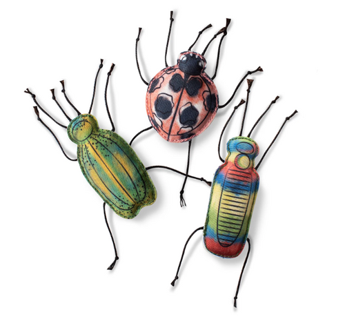 Pet Fringe Studio Petshop Let's Fly Away Mini Cat Toys 3 pk