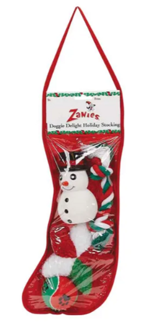 Pet Edge Holiday Doggie Delite Holiday Stocking