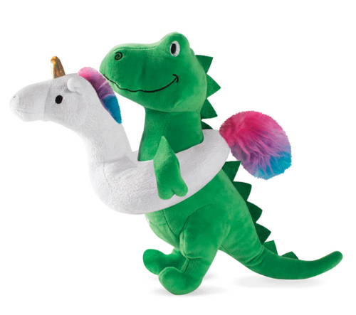 Pet Fringe Studio Summa Time Rex Plush Dog Toy