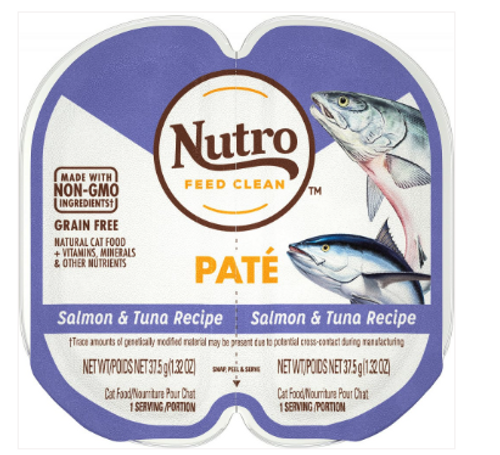 Nutro Perfect Portions Grain-Free Salmon & Tuna Recipe Wet Cat Food