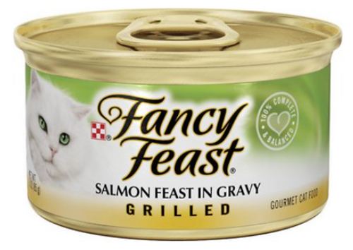 Fancy Feast Grilled Salmon Feast In Gravy Canned Cat Food