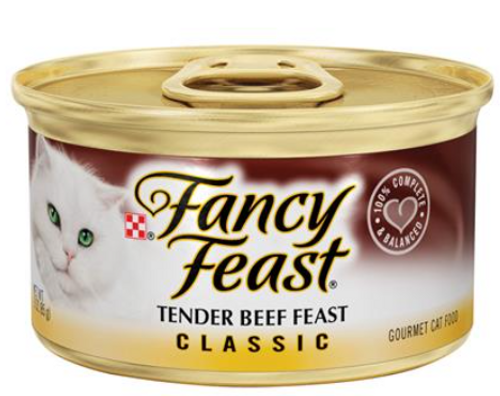 Fancy Feast Classic Pate Tender Beef Feast Canned Cat Food