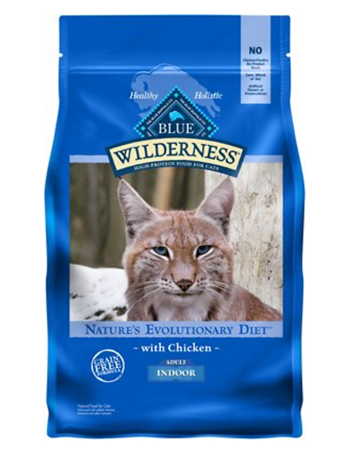 Blue Buffalo Wilderness Indoor Chicken Recipe Dry Cat Food