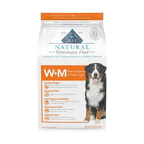BLUE Natural Veterinary Diet W&M Weight Management & Mobility Support for Dogs - Dry