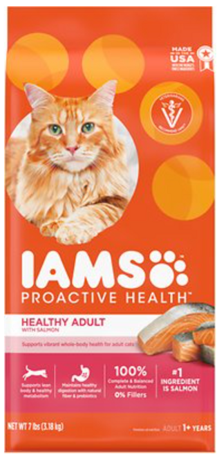 Iams Proactive Health Salmon Recipe Adult Dry Cat Food