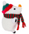 Petmate Holiday Heggies Snowman Dog Toy L
