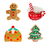 Kong Holiday Scrattles Cat Toy, Assorted