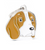 Myfamily Enamel Beagle Personalized Dog ID Tag