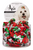 Pet Edge Holiday Candy Dot Pet Hair Bow