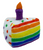 Huxley & Kent Birthday Funfetti Cake Cat Toy 