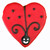 Pawsitively Gourmet Spring Lady Bug Dog Cookie