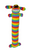 Multipet Loofa Pride Plush Dog Toy 12 in
