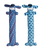 Multipet Loofa Nautical Patriotic Plush Dog Toy 12 in