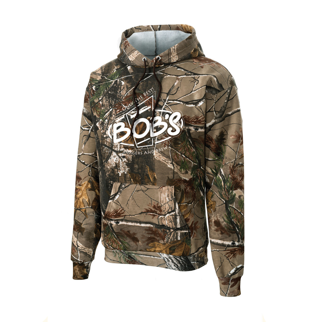 camo hooded sweatshirt