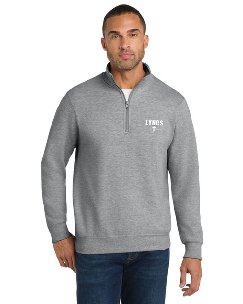 LC Staff 1/4 Zip Sweatshirt 2025: Logo 3