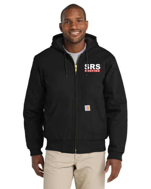 SRS Roofing: Carhartt Quilted Flannel Duck Active Jacket