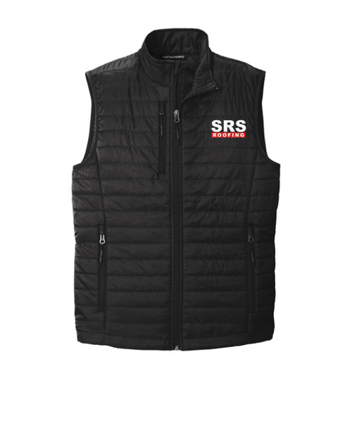 SRS Roofing: Men's Packable Puffy Vest