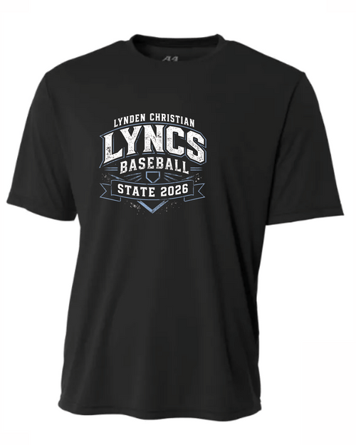 LC Baseball State 2026 Tech T-Shirt