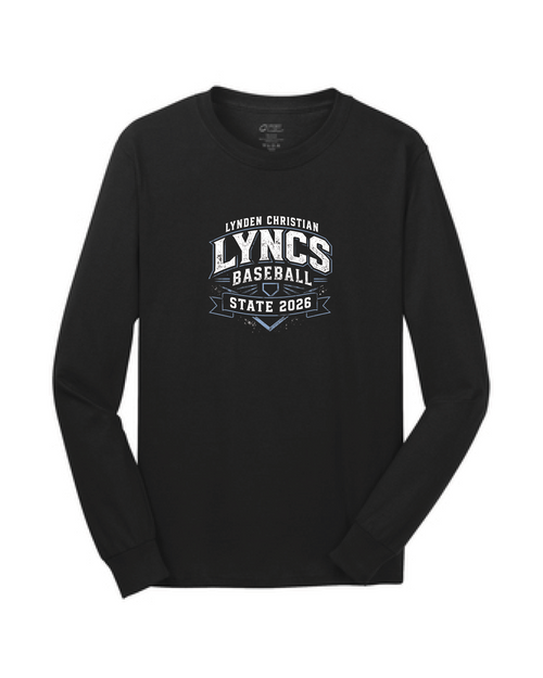 LC Baseball State 2026 Long Sleeve Shirt