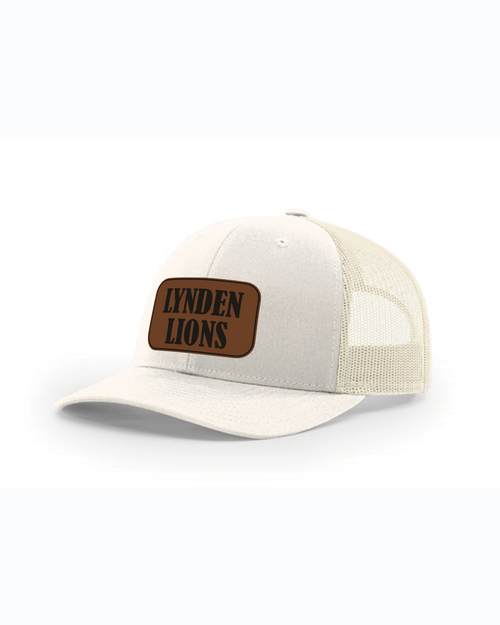LHS Football 2026 Leather Patch Trucker Hat