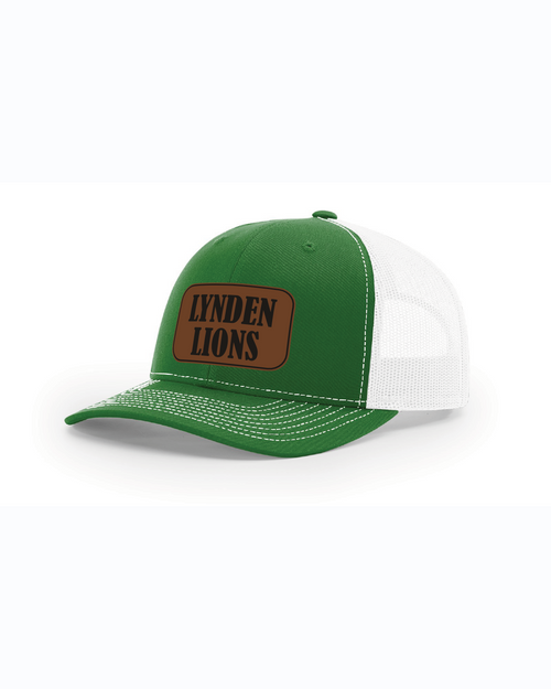 LHS Football 2026 Leather Patch Trucker Hat