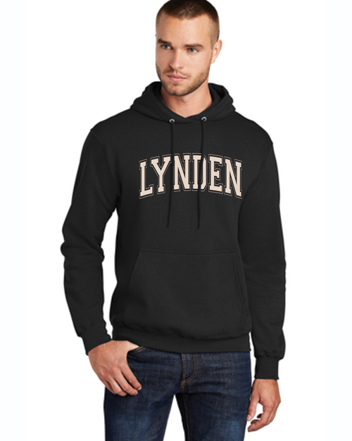 LHS Football 2026 Cotton Hoodie: Banner Logo
