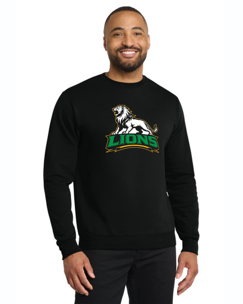 LHS Football 2026 Cotton Crewneck: Full Color Logo