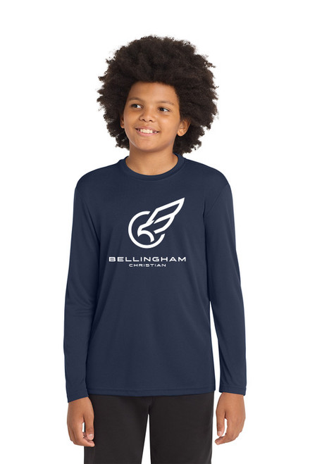 BCS Dri-Fit Long Sleeve shirt (White Logo)