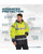 SRS Roofing: Hi-Vis Waterproof Traffic Jacket (ANSI Class 3)