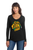 Lynden Lions Spirit Wear: Womens V-Neck Long Sleeve shirt