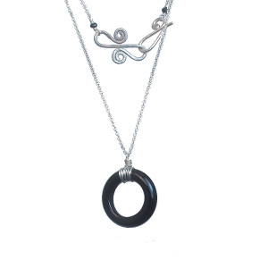 Necklace 151 - Silver L161-NK151-silver