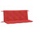  Garden Bench Cushion Set of 2 Red Oxford fabric (100% polyester) A949-315010