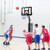 Portable Basketball Hoop with 4.6 to 10 Feet 10-Level Height Adjustable B593-SP37879